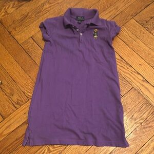 A kids girls polo dress